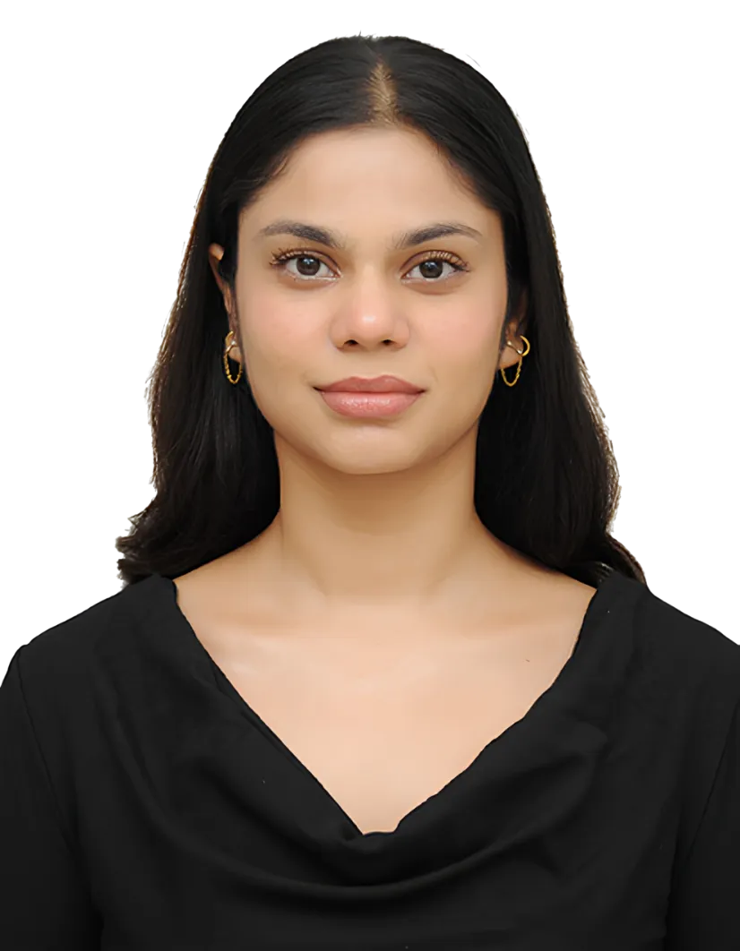 Portrait of Zakiya Sharmeen, finance analyst